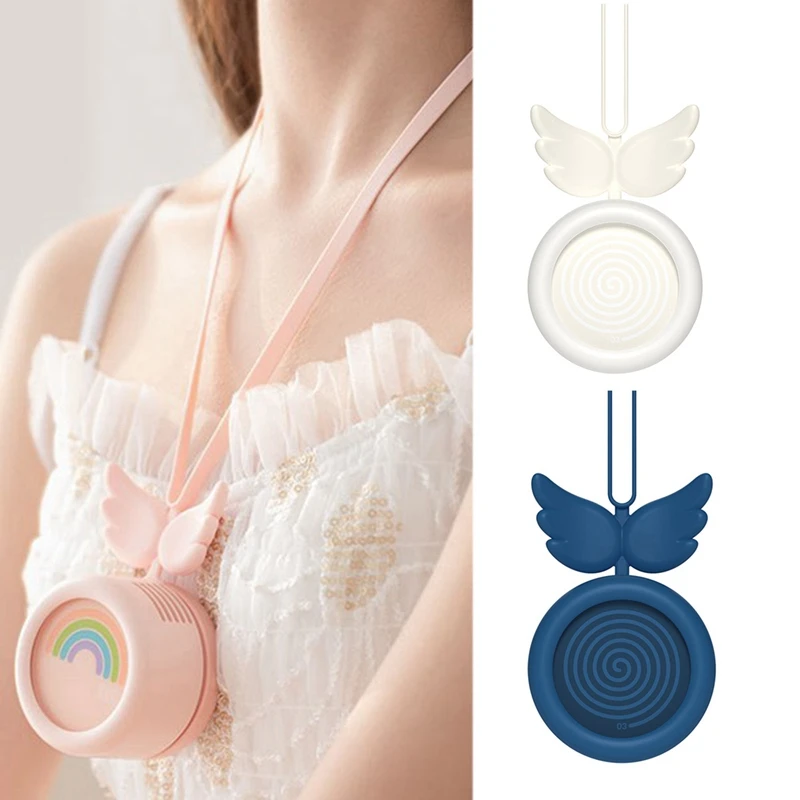 USB вентилятор на шнурке безлинейный Электрический мини для зарядки двигателя