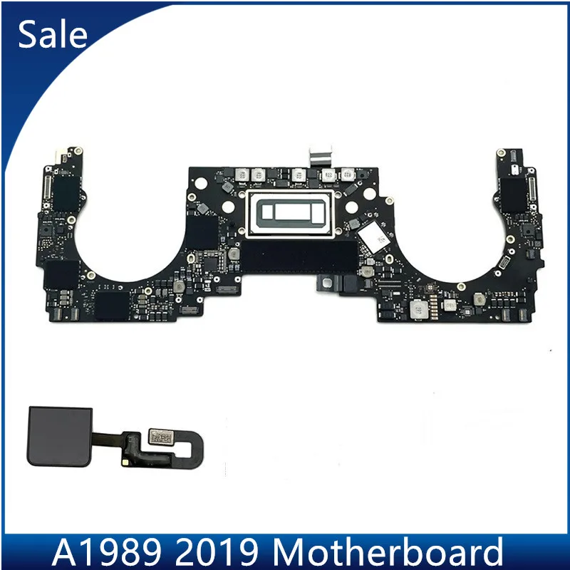 

2.4 2.8 For 2019 A1989 MacBook Pro Retina 13" Logic Board i5 i7 8/16GB 256/512 GB 1TB With Touch ID 820-00850-A Original Tested