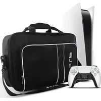 storage bag for ps5 nylon carry case travel bag compatible for playstation 5 for ps5 digital edition for dualsense controller