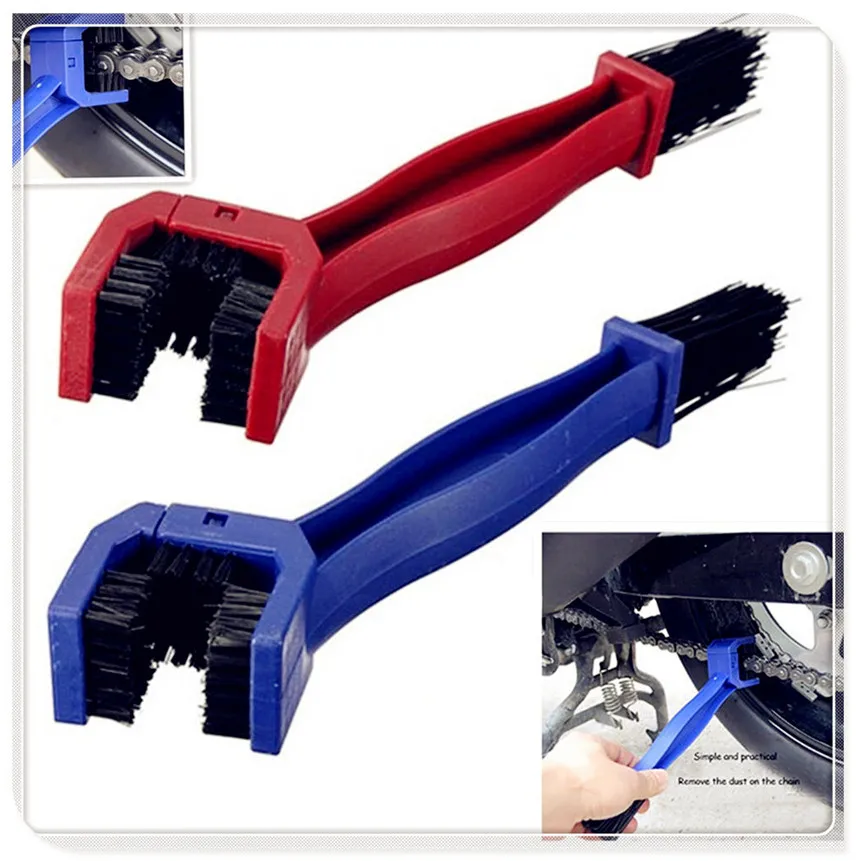 Мотоцикл питбайк Мотокросс велосипедов Шестерни цепи щетка для чистки