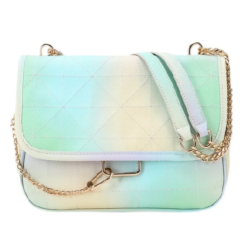 

Brand Designer Lingge Chain Crossbody Bags Women 2021 Fashion Multicolor Totes Large Capacity Shoulder Bag Lady Luxury Handbags