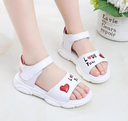 2021 new fashion children summer sandals little girl princess beautiful soft 3 4 5 6 7 8 9 10 11 12 years old | Детская одежда и