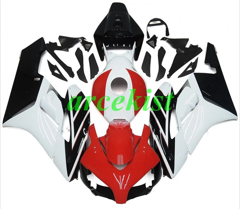 

4Gifts New ABS Motorcycle Whole Fairing kit Fit For HONDA CBR1000RR 2004 2005 04 05 Bodywork set Red black white