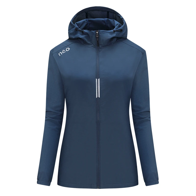 Негабаритных Женская ветровка дышащая одежда для защиты от солнца куртка