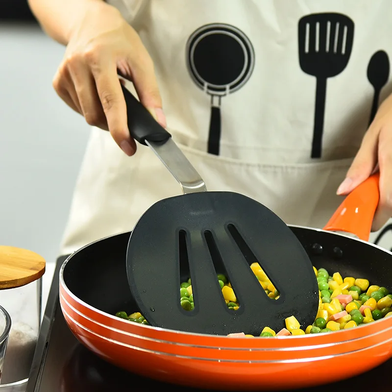 4pcs/set Silicone Turner Spatula Set Heat-Resistant Flexible Egg Pancake Flipper Cooking Utensil