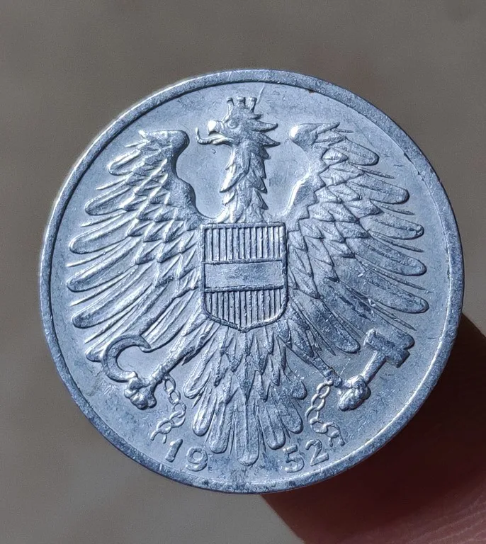 

Austrian 1 Shilling Sowing Male God 25mm Coins Eu Edition Europe 100% Real Original Used Coin Old Random Year