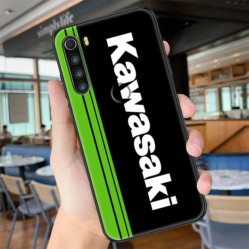 

Japanese Moto Kawasakis Phone case For Xiaomi Redmi Note 7 7A 8 8T 9 9A 9S 10 K30 Pro Ultra black trend cell cover luxury