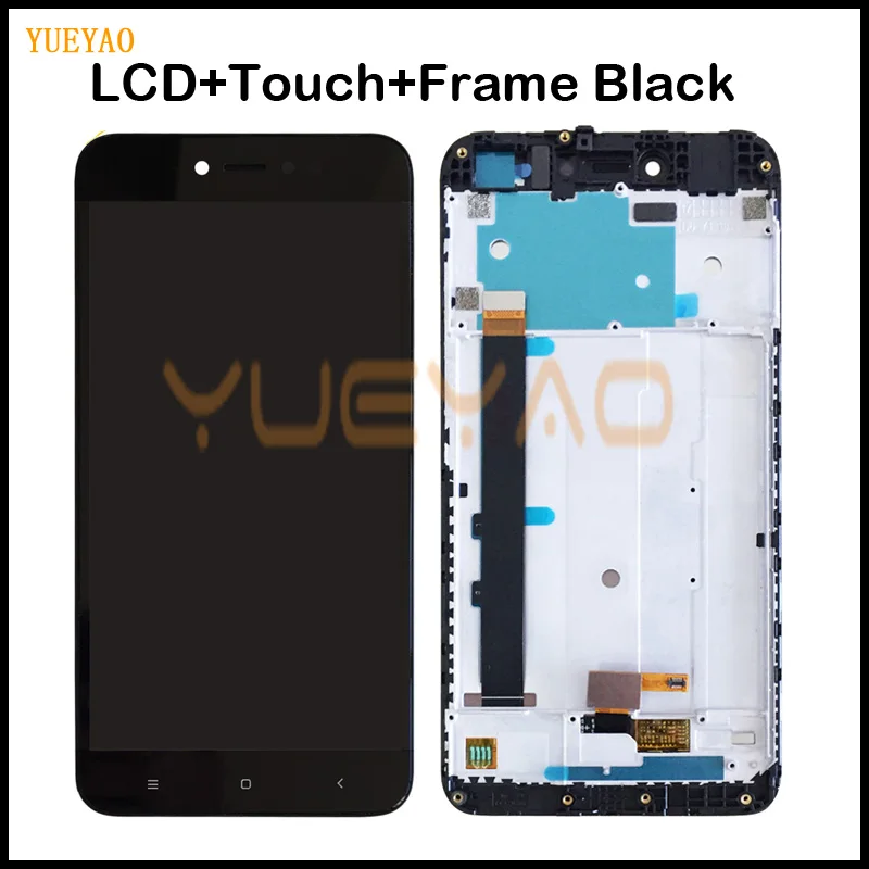 Сенсорный ЖК-экран с рамкой для XIAOMI Redmi Note 5A Prime Y1 / Lite 5 дюйма 720x1080 IPS | Мобильные
