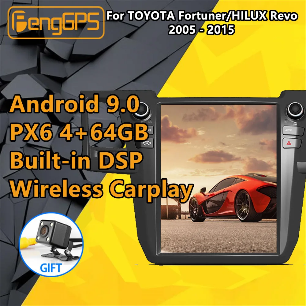 Для TOYOTA HILUX Revo surf Fortuner Android Радио Мультимедийный 2005 2015 автомобильный Стерео