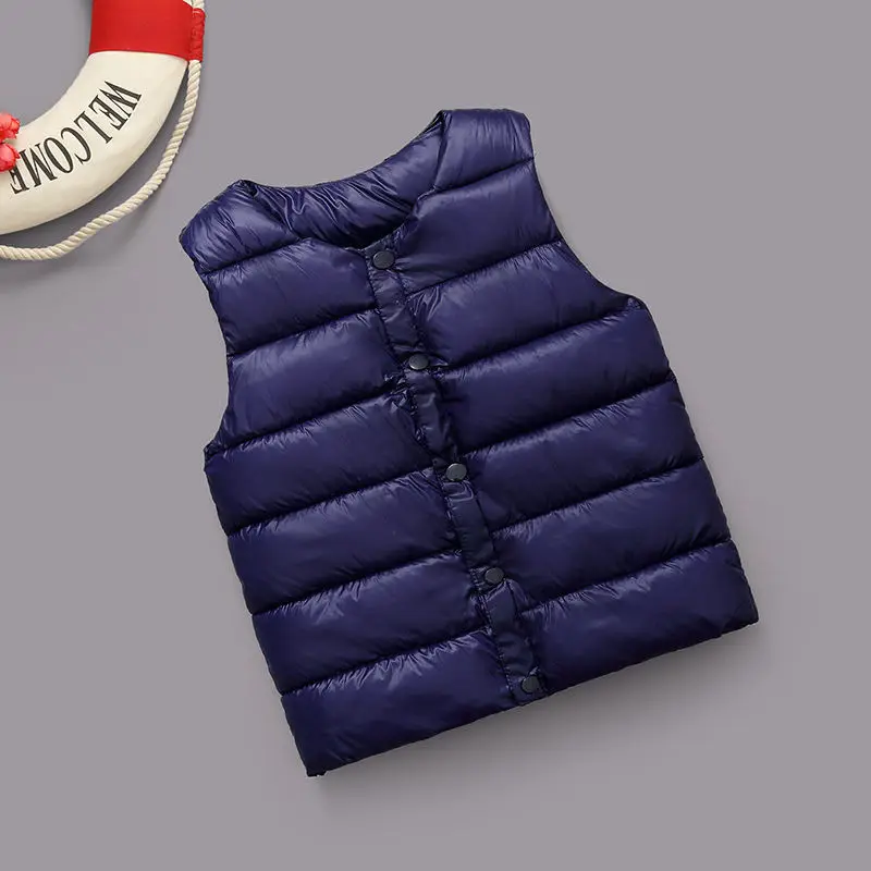 Baby Down Cotton Vest Baby Vest Waistcoats Winter Boys Girls Infants Toddlers Wear Newborns Boys Baby Girl Winter Clothes