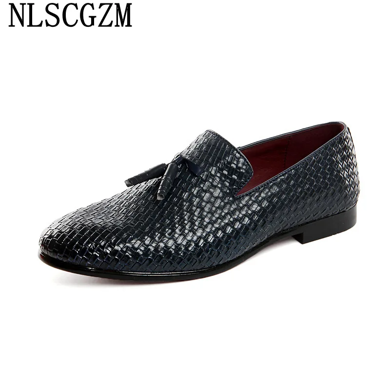 

Italian Coiffeur Wedding Dress Oxford Slip on Shoes for Men Leather Shoes Men Formal Office 2022 Mens Dress Shoes Loafers Scarpe
