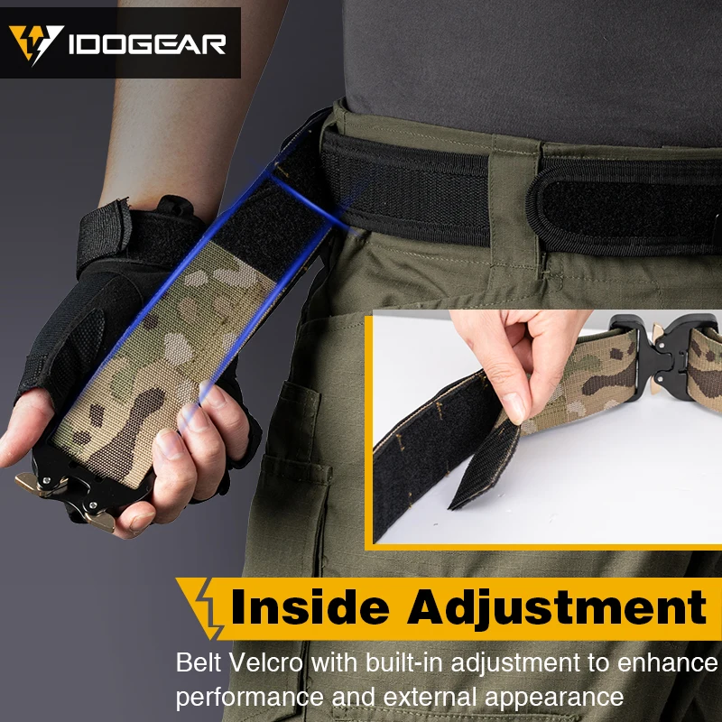 IDOGEAR 2 дюймов Охота боевой пояс металлический Кобра пряжки долг MOLLE тактические