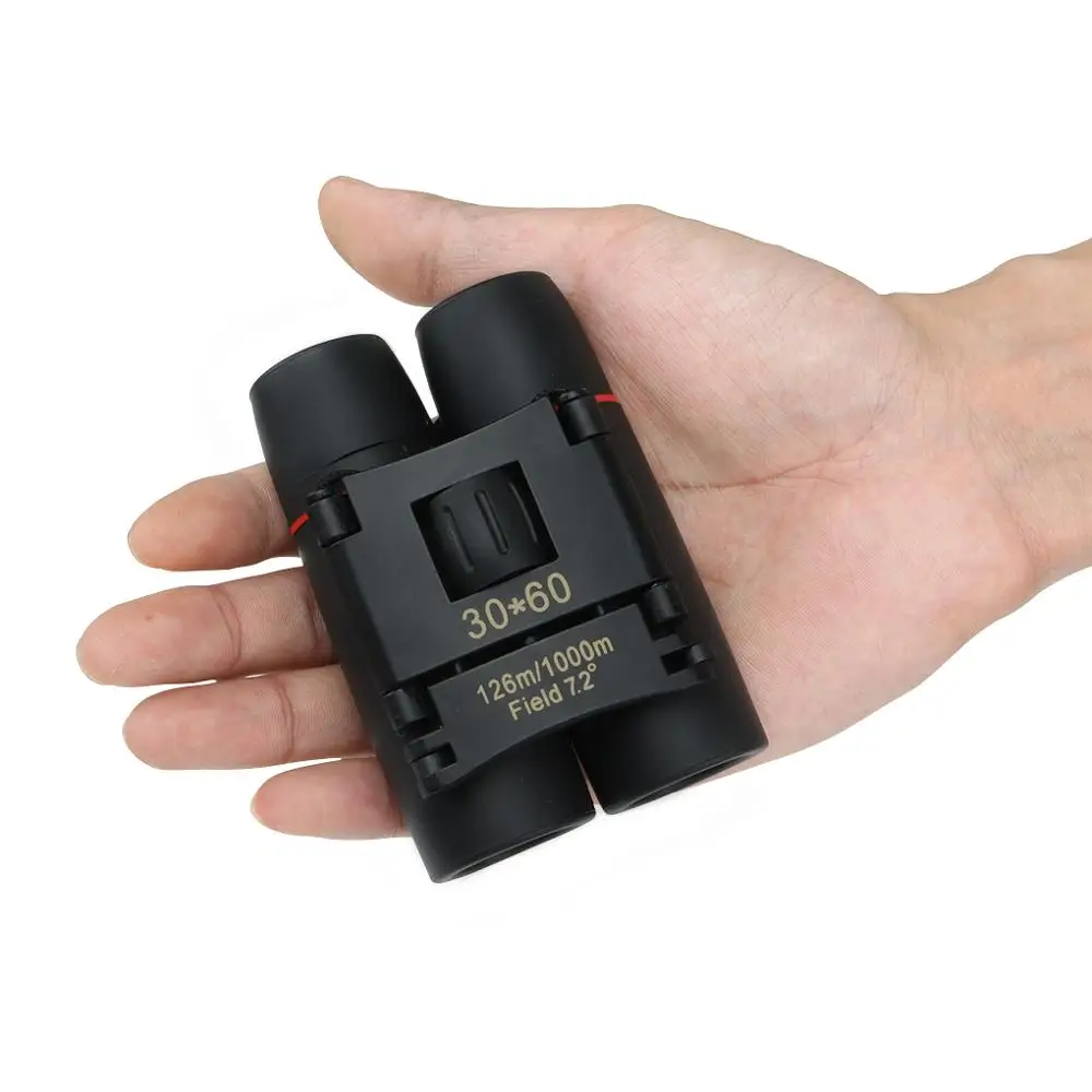 

Telescope 30x60 Folding Binoculars with Low Light Night Vision for Outdoor Bird Watching Tavelling Hunting Camping 1000m