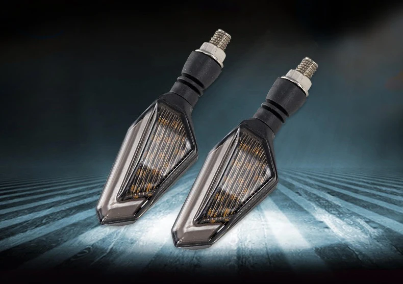 Мигалка мотоцикл 22LED поворотники светильник лампы дневного света индикаторы