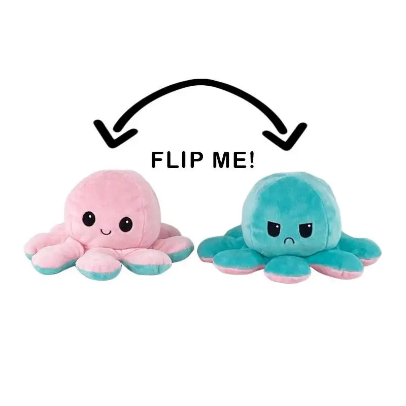 

Home Cute Octopus supplies juguete pulpo Pleasure Reverse Pulpito Toy Octopus Tow-sidee turno Toys Doll Supply Stuffed Doll