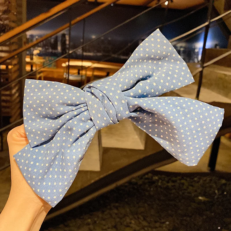 

Large Bow Hairpins Double Layer Butterfly Hairgrips Floral Knot Dot FPlaid Hairpins Hair Clip Sweet Hair Accessories Hair Holder
