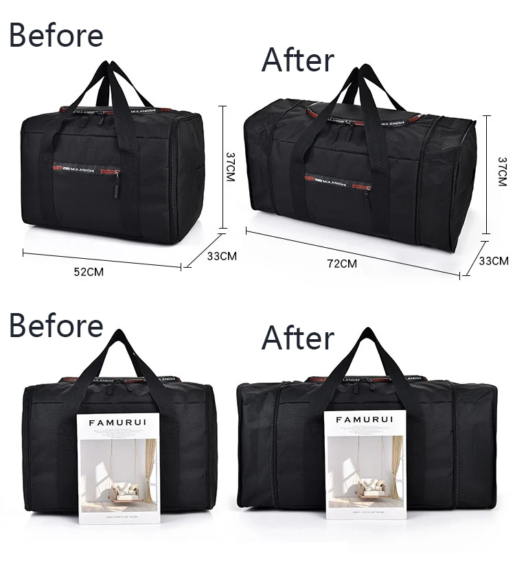 Большие сумки для путешествий ручная сумка мужской нейлоновый