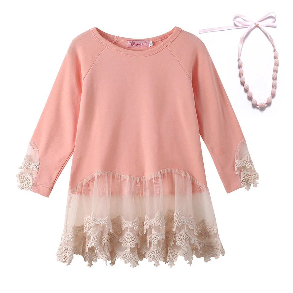 Футболка для девочек с круглым вырезом длинными рукавами размеры 5 7 9 11 13 лет