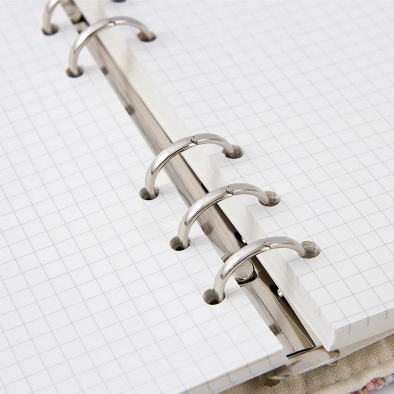 

Cute and simple ins wind hand book Japanese loose-leaf notebook kawaii girl heart A6 learning office supplies