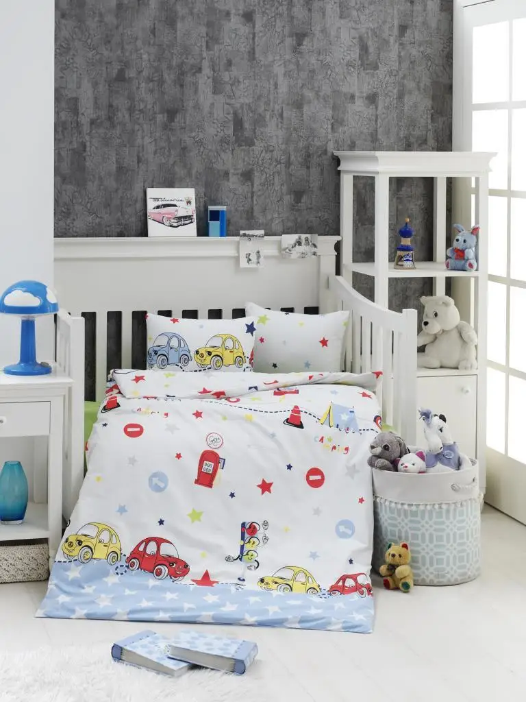 

Sweety Cars Baby Duvet cover set