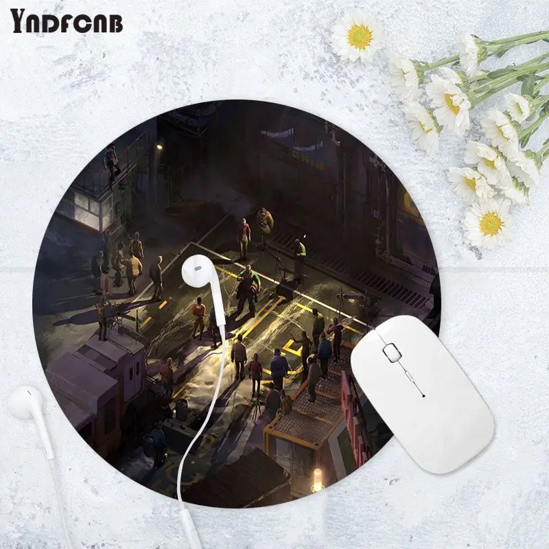 

YNDFCNB Simple Design Disco Elysium Rubber Mouse Durable Desktop Mousepad Anti-Slip Laptop PC Mice Pad Mat gaming Mousepad