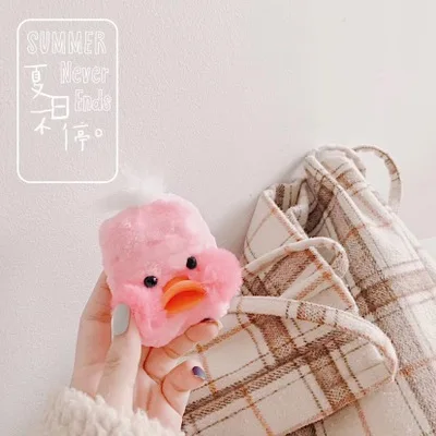CP095 Чехол Pompom Pokemon для Airpods 2 милые плюшевые куклы Пикачу защитный чехол для Apple Airpods Беспроводные наушники с крючком - Цвет: CP095
