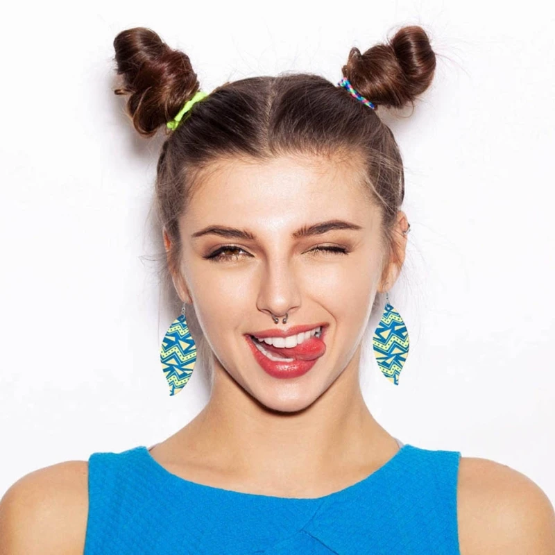 

60 Pieces Unfinished Wooden Earrings Pendants Blank Jewelry Making DIY Crafts 87HC