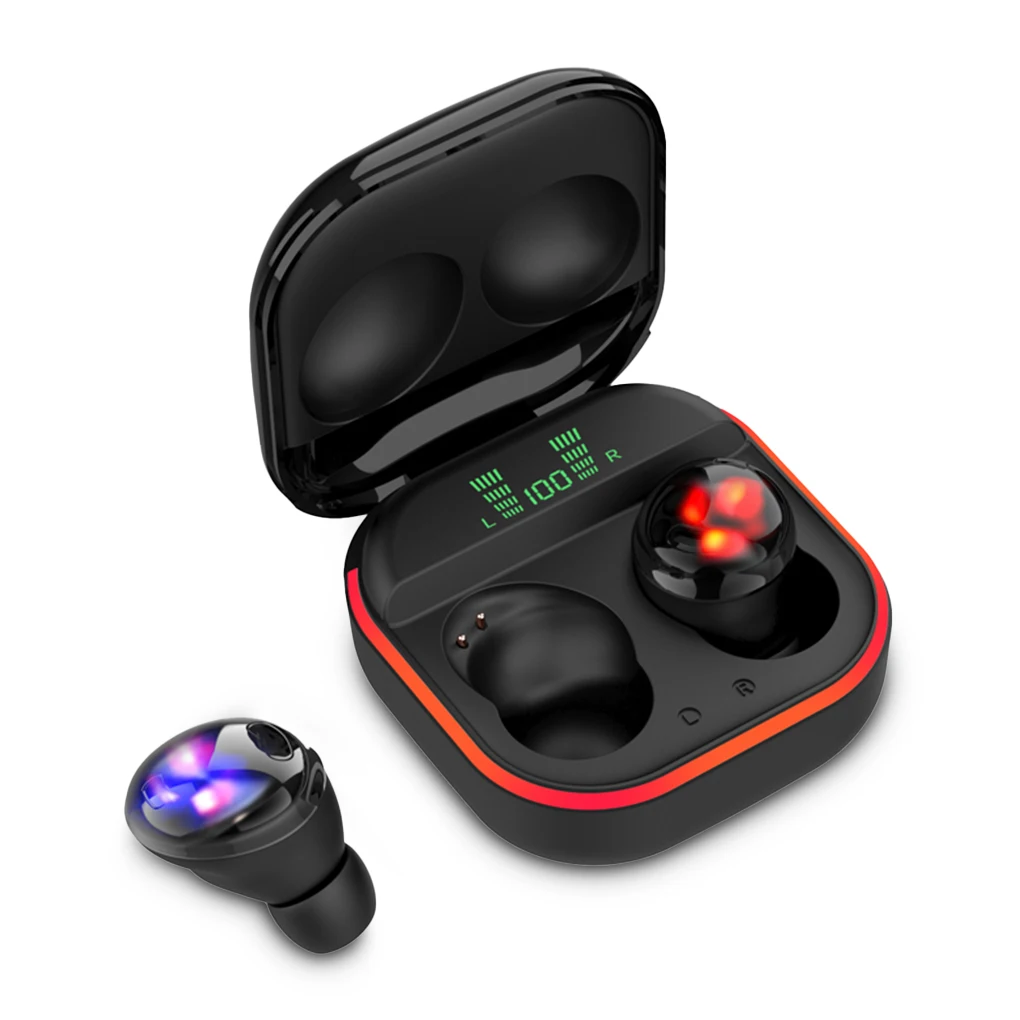 

Мини-наушники TWS S190 Bluetooth-совместимые 5.1 беспроводные наушники-вкладыши стерео бас спортивные наушники-вкладыши Наушники с микрофоном