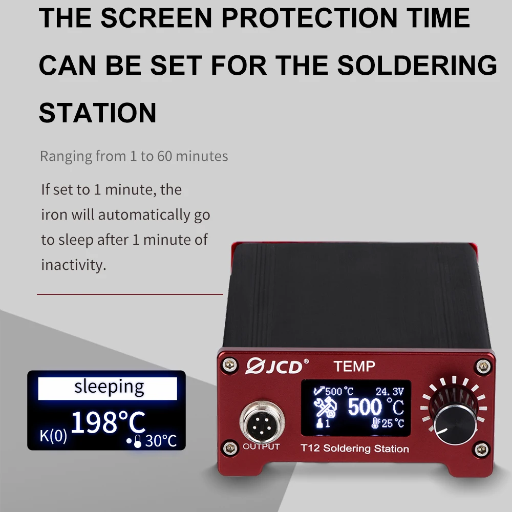 JCD T12 паяльная станция DIY регулятор температуры электронный сварочный Железный