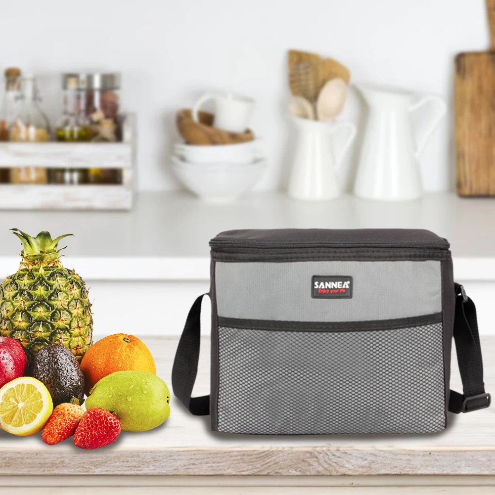 Складная 10л переносная сумка для обеда складная Изолированная