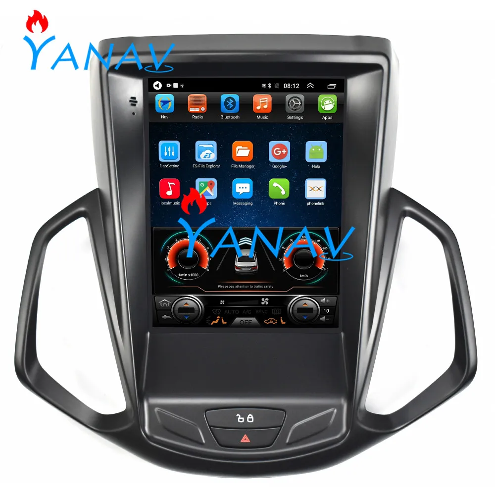 

Android 10.4 inch IPS vertical screen Car GPS multimedia radio bt navigation player for ford-ecosport 2018 Bluetooth Radio Stere