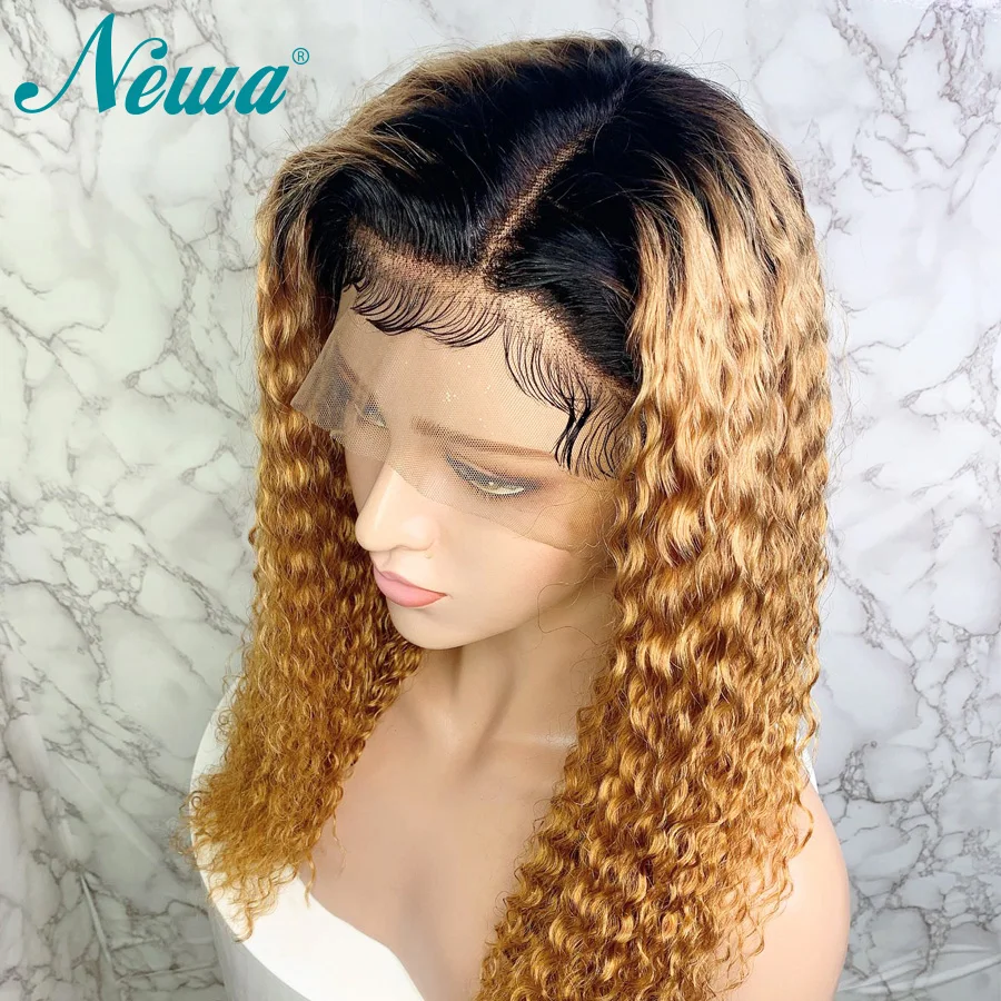Парик Newa Hair Ombre из человеческих волос предварительно выщипанные Детские волосы
