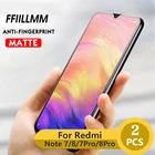 Защитное стекло для Xiaomi Redmi Note 7, 8 Pro, закаленное, 2 шт.лот