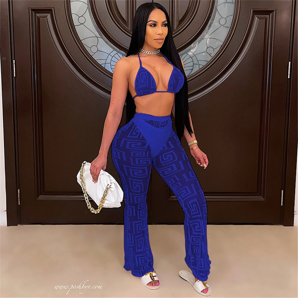 

Hn023 Europe and the United States popular sexy summer women's pure color swimsuit mesh suit available from stock