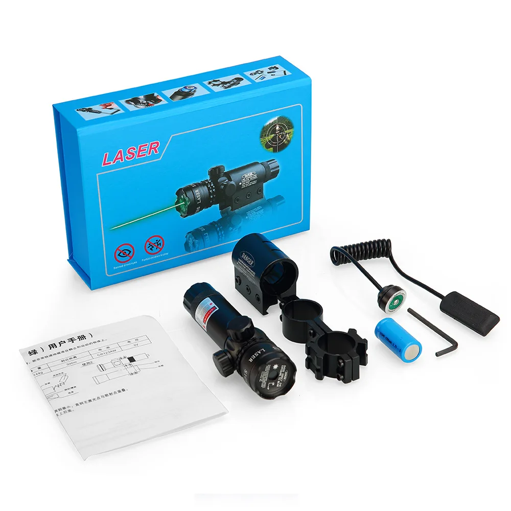 Многофункциональный красный фонарик с лазерным прицеливанием инфракрасный