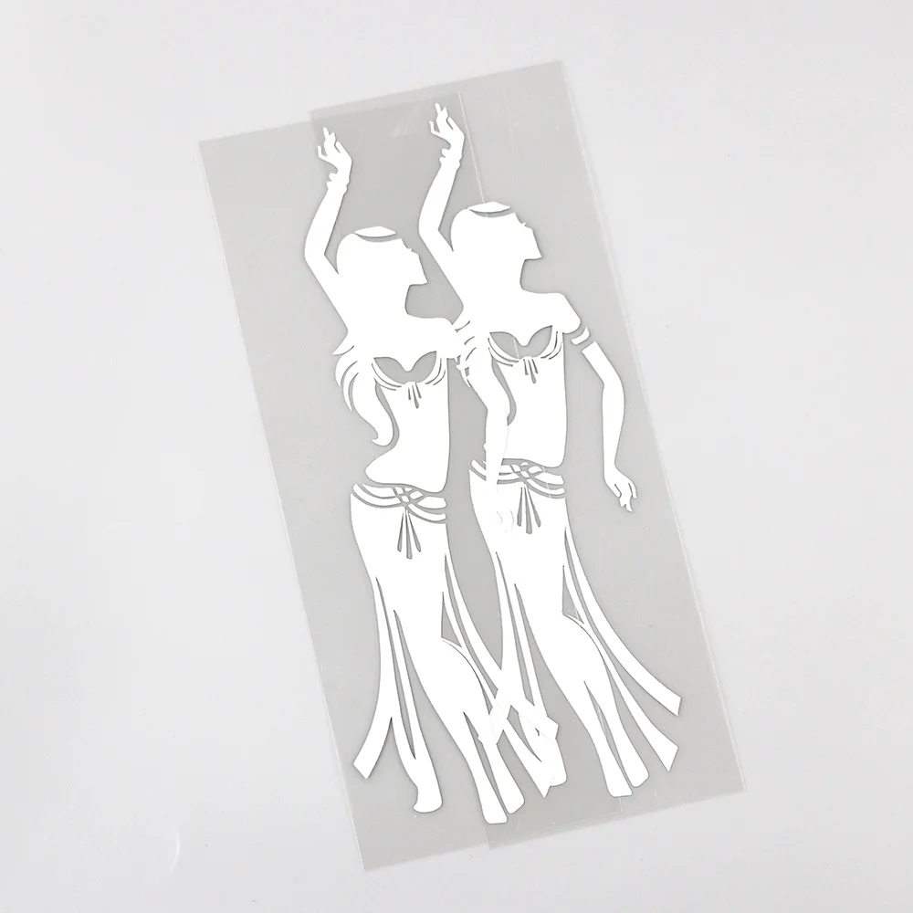 YJZT см х расслабляющая привлекательная Виниловая наклейка для танца живота с