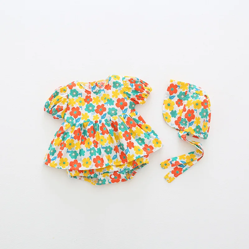 От 0 до 2 лет милое боди Комплект из предметов для новорожденных девочек с