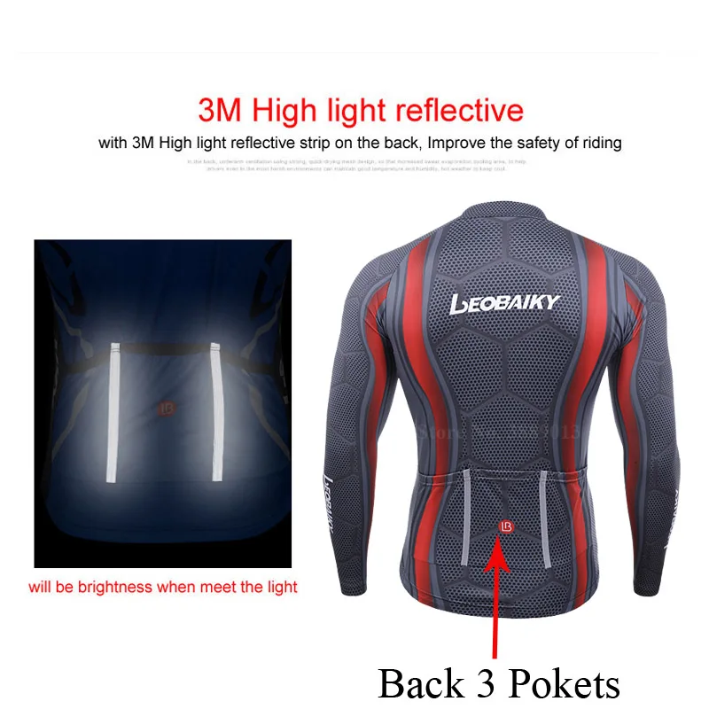 Новейший зимний теплый флисовый комплект из Джерси для езды на велосипеде