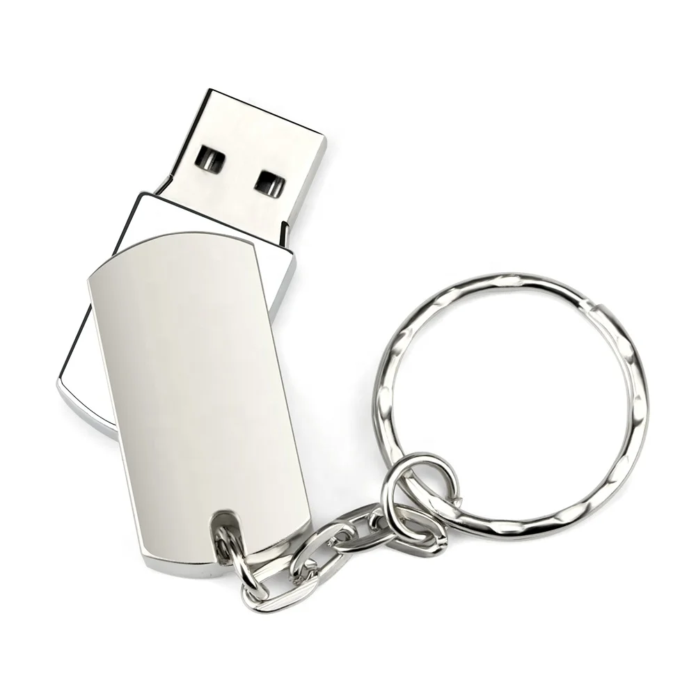 

Original Metal 8G 16G 32G USB 2.0 50PCS Flash Drives Memory Stick 64GB USB Flash Custom Logo Pendrive laser free
