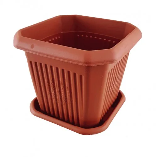 

Квадратный цветочный горшок SAMPURHCASE 5No 5,5 Lt 23137S