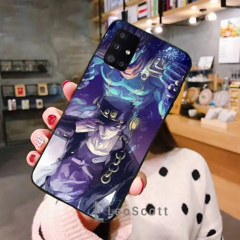 

JoJo's Bizarre Adventure JoJo Anime Phone Case For Samsung A40 A50 A51 A71 A20E A20S S8 S9 S10 S20 Plus note 20 ultra 4G 5G