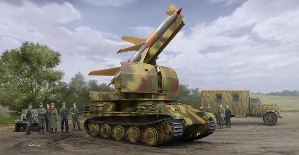 Trumpeter масштаб 09532 1/35 Flakpanther w/8 8 см флантокте хайнбейт I|Наборы для сборки моделей| |