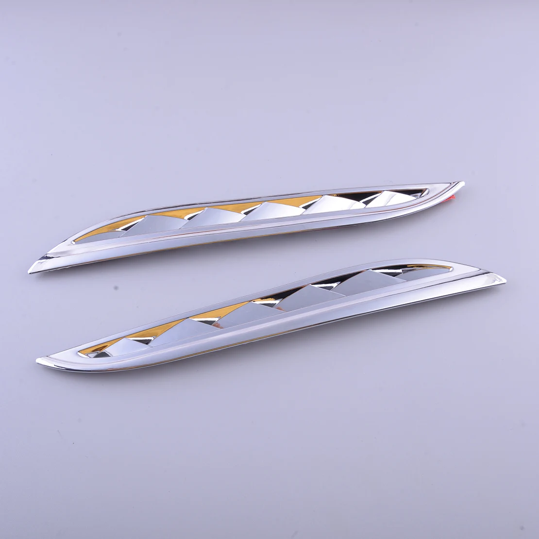 1 пара автомобильная хромированная решетка вентиляционного отверстия для Suzuki Grand