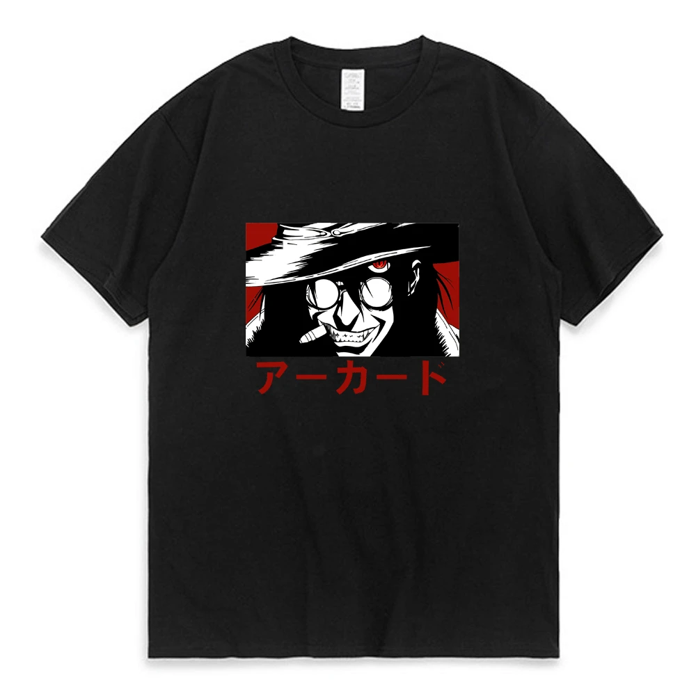 

Футболка Мужская/Женская хлопковая с принтом аниме Hellsing Alucard Eyes