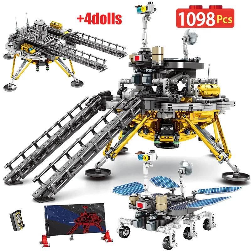 

Конструктор детский «Лунный плакат», «космическая Ракета»