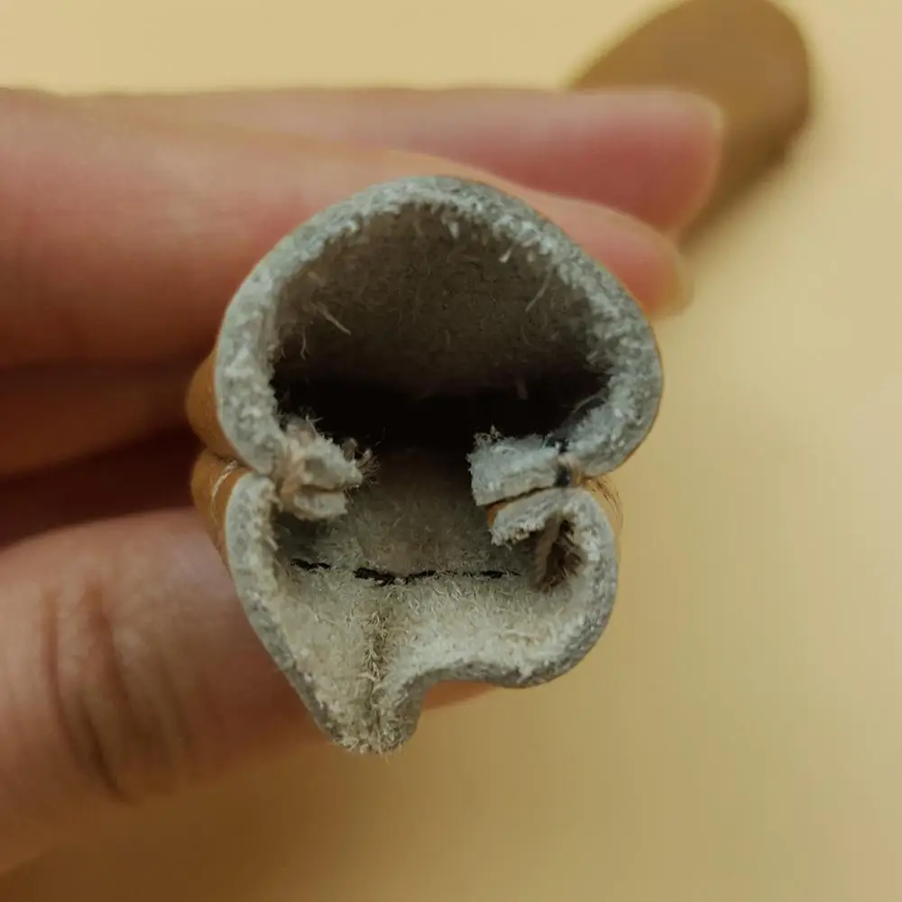 1 пара безопасного валяния иглы из воловьей кожи инструмент для ручной вышивки