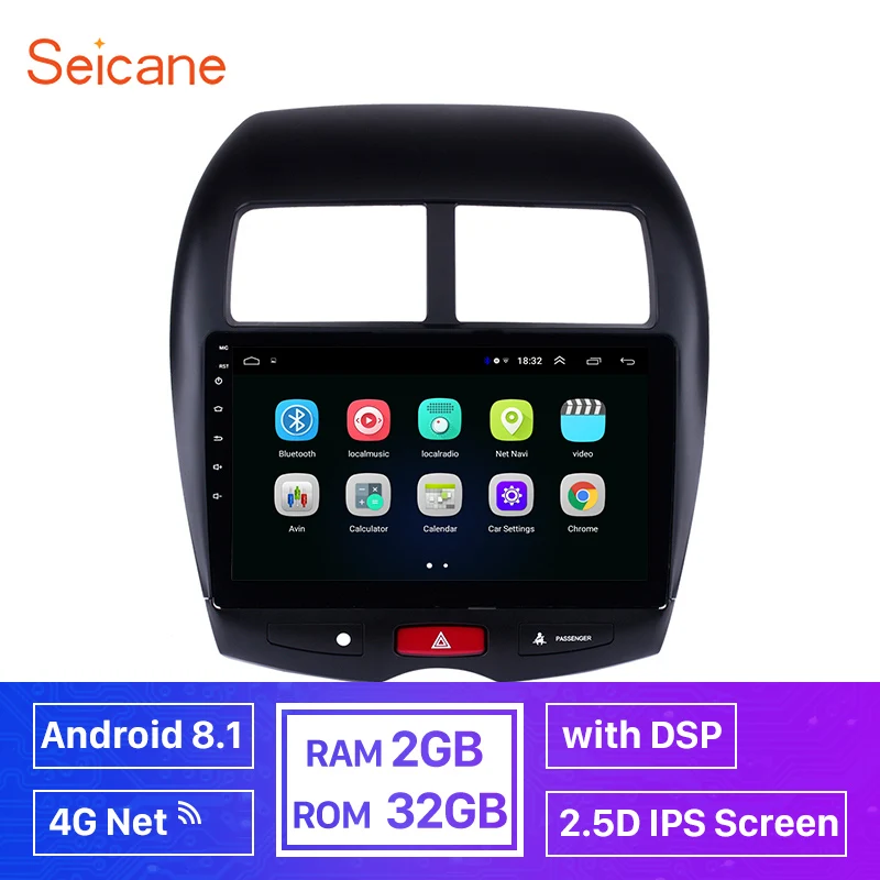Seicane 2din Android 8 1 4G DSP ips ram 2 ГБ Автомобильный gps головное устройство радио Navi плеер для
