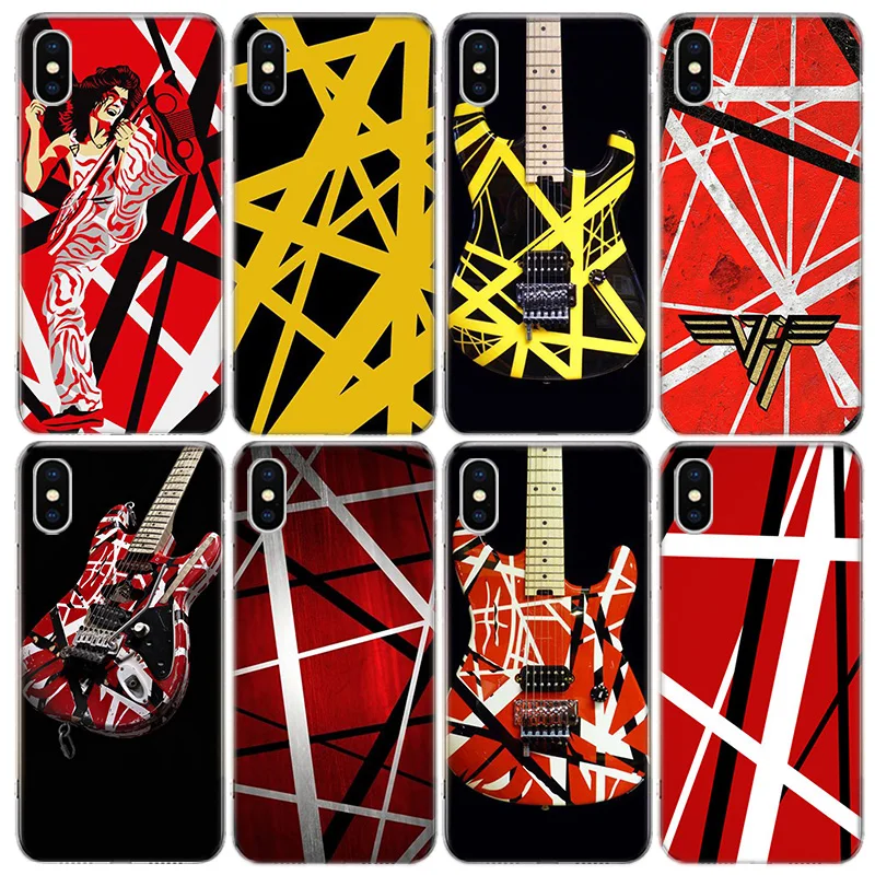 Эдди Van Halen Графический гитарный Чехол для мобильного телефона iphone 11 12 Ipad мини iPad