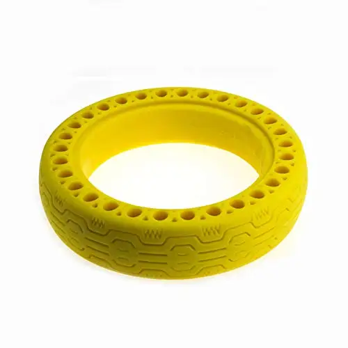 Hollow tires Бескамерные Твердые Полые Резиновые Шины для Xiaomi M365 прочная анти-Взрывная разноцветная шина для Xiaomi Mijia M365 Электрический скутер - Цвет: Hollow tires