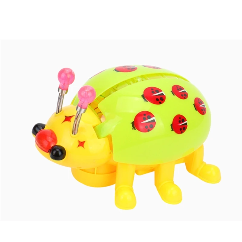 

Funny Electric Animal Novelty Mini Ladybug Music Dancing Creative Supplies Kids Relieve Boredom